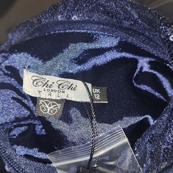 Chi chi London new with tags sequins cocktail formal midi dress - Picture 16 of 16